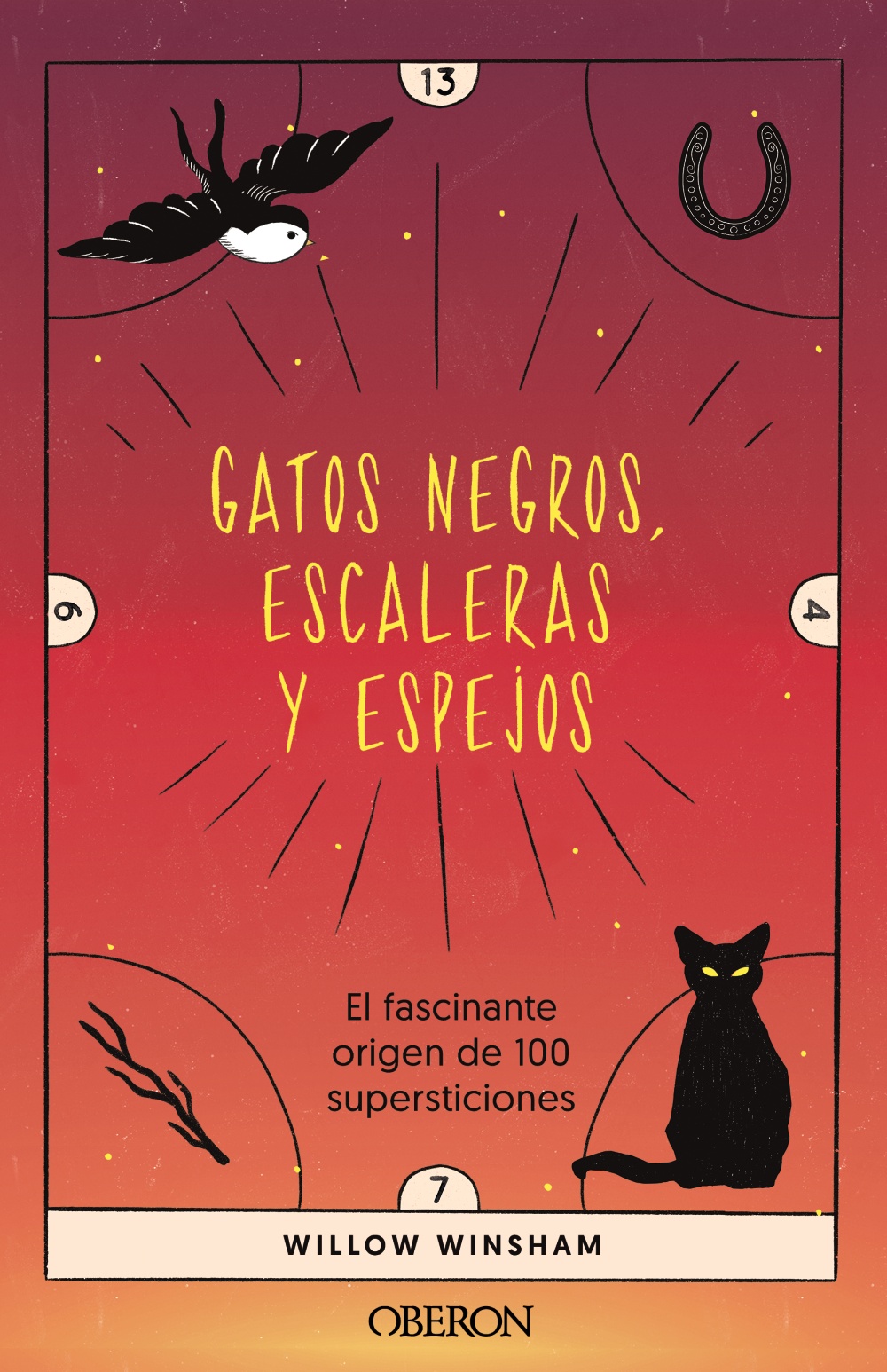 Gatos negros, escaleras y espejos -   