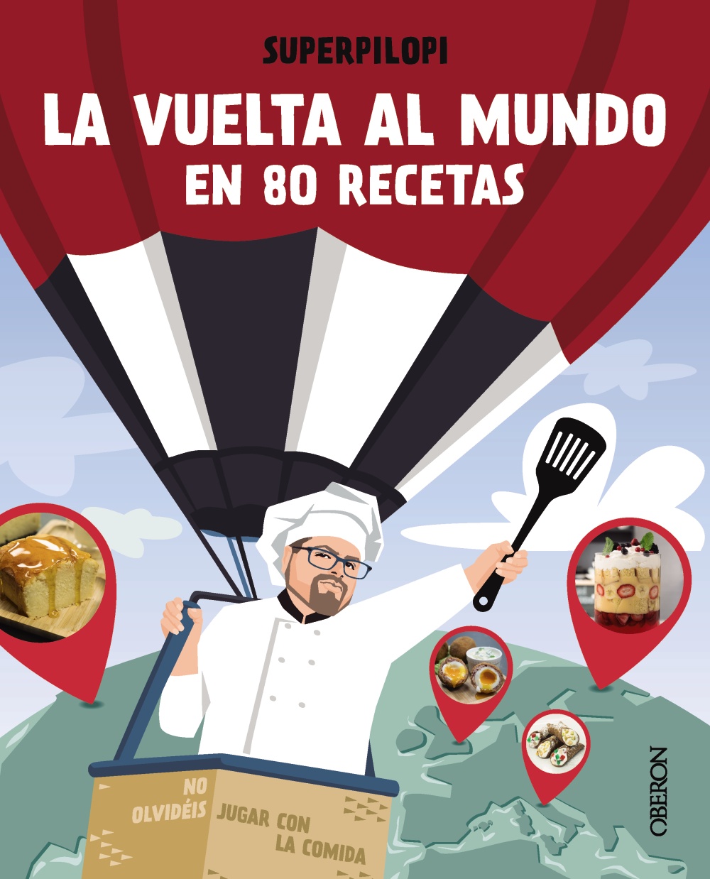 La vuelta al mundo en 80 recetas -   